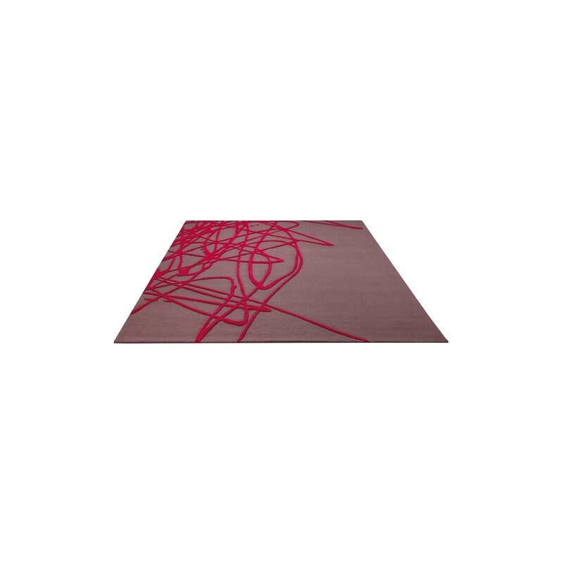 Esprit Home Teppich , Brainstrom handgearbeiteter Konturenschnitt handgetuftet reine Schurwolle braun 10 (B/L: 90x160 cm),2 (B/L: 70x140 cm),3 (B/L: 120x180 cm),9 (B/L: 140x200 cm)