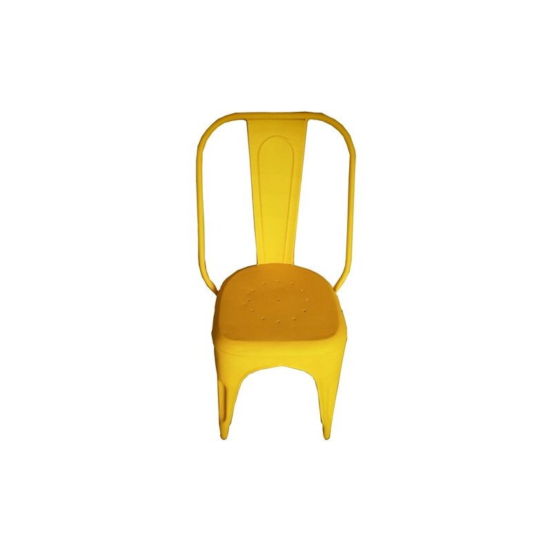 Stuhl Iron Breite 50 cm im 2er-Set HOME AFFAIRE gelb