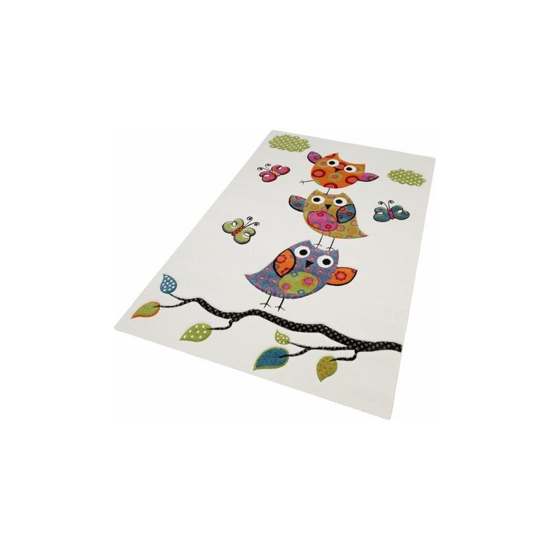 Kinder-Teppich Merinos GUADAIRA gewebt handgearbeiteter Konturenschnitt MERINOS natur 2 (B/L: 80x150 cm),3 (B/L: 120x170 cm),4 (B/L: 160x230 cm)