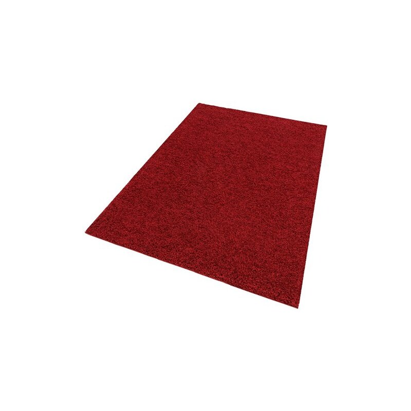 MY HOME Hochflor-Teppich Spa Höhe 45 mm gewebt rot 8 (B/L: 280x390 cm)