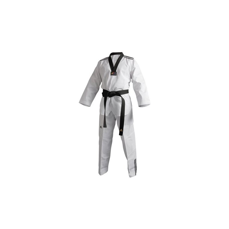 adidas Performance Taekwondoanzug adi club 3S weiß 150,160,170,180,190,200,210