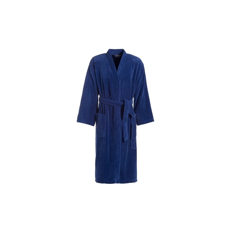 Egeria Unisex-Bademantel Rimi in Kimonoform blau L,M,S,XL
