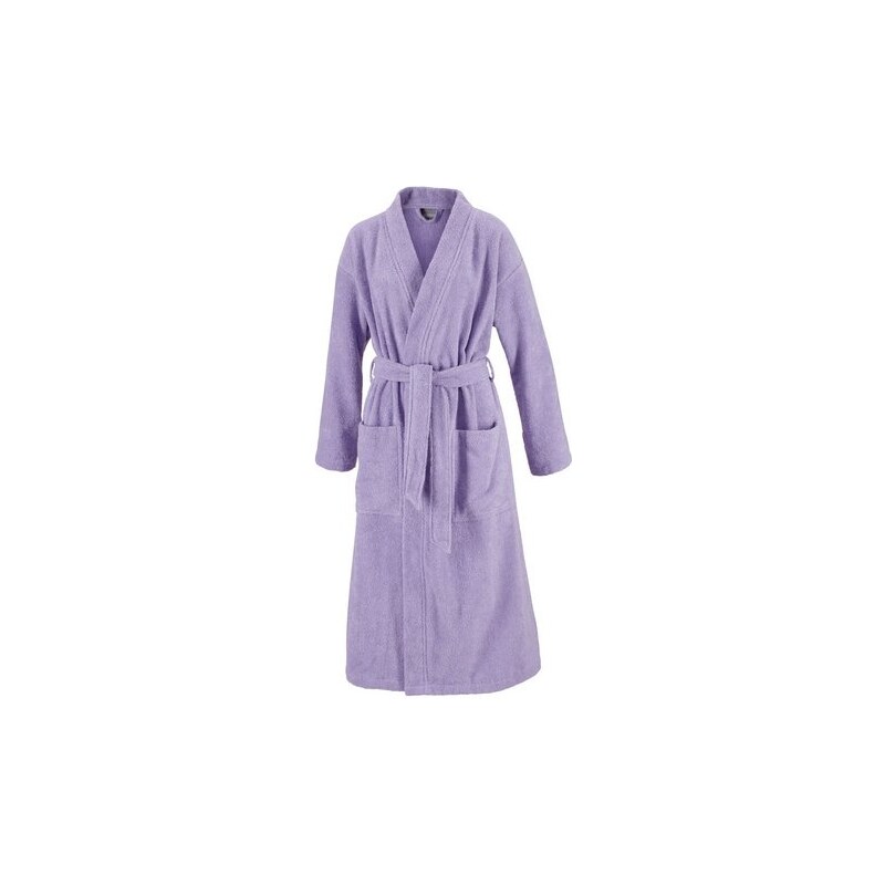 Egeria Unisex-Bademantel Topas in Kimonoform lila L,M,S,XL