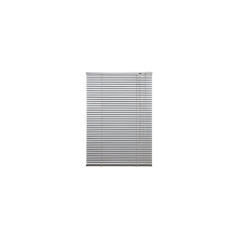 LIEDECO Aluminium-Jalousie Jalousie aus Aluminium im Fixmaß (1 Stck.) silberfarben 36 (H/B: 220/110 cm),37 (H/B: 220/120 cm)