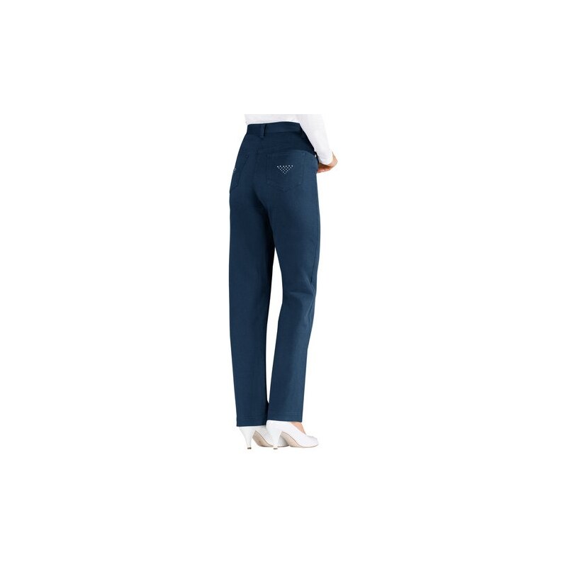 LADY Damen Lady Jeans mit rückwärtigem Dehnbund blau 18,19,20,21,22,23,24,25,26,27