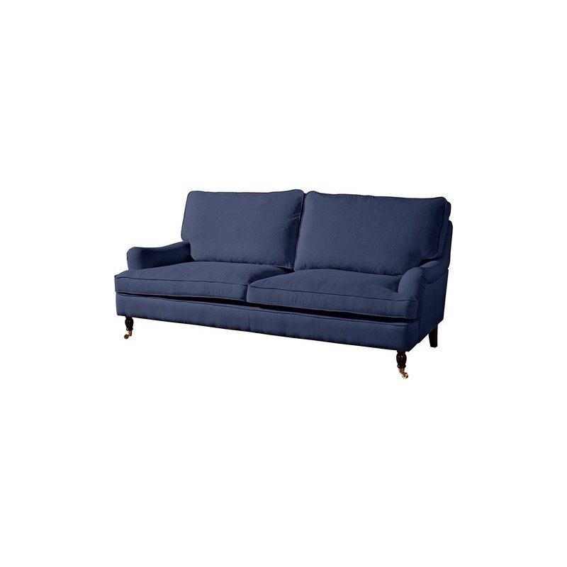 MAX WINZER 3-Sitzer Sofa Poesie im Retrolook Breite 210 cm natur 602 (=creme),607 (=dunkelblau)