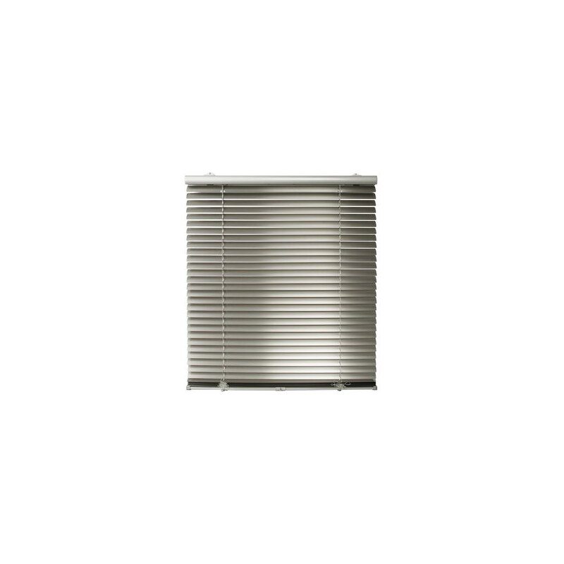 LIEDECO Aluminium-Jalousie im Festmaß Klemmfix-Jalousie ohne Bohren silberfarben 1 (H/B: 130/60 cm),2 (H/B: 130/80 cm),3 (H/B: 130/100 cm)