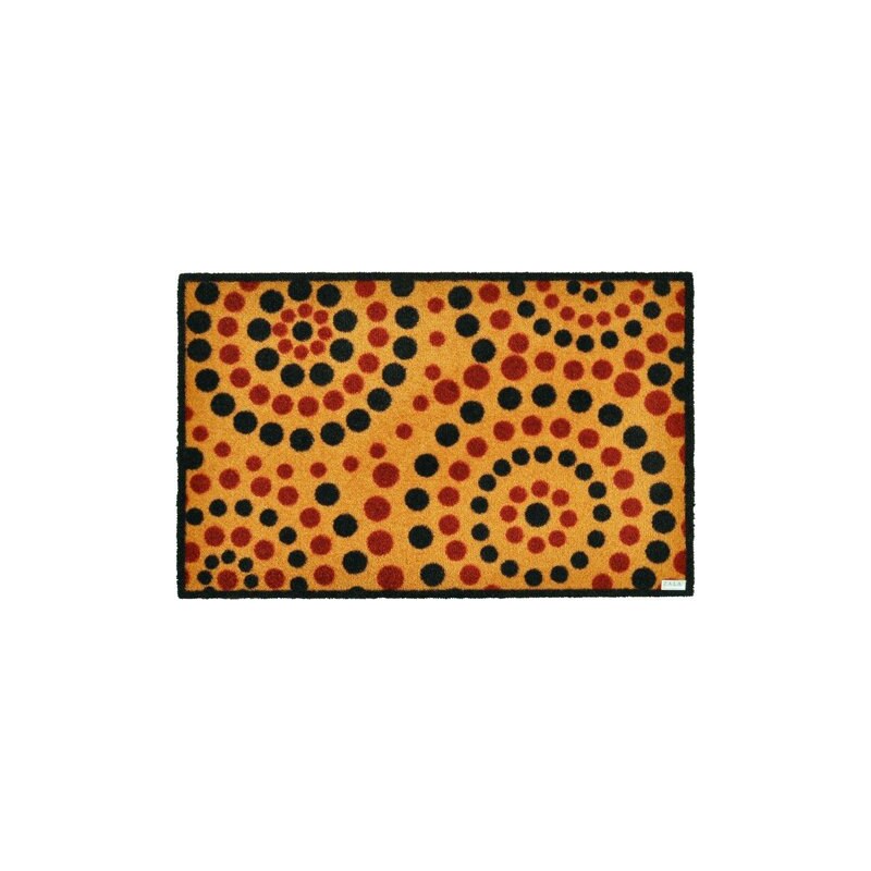 ZALA LIVING Schmutzfangmatte Zala Living Dots gelb 15 (B/L: 50x70 cm)