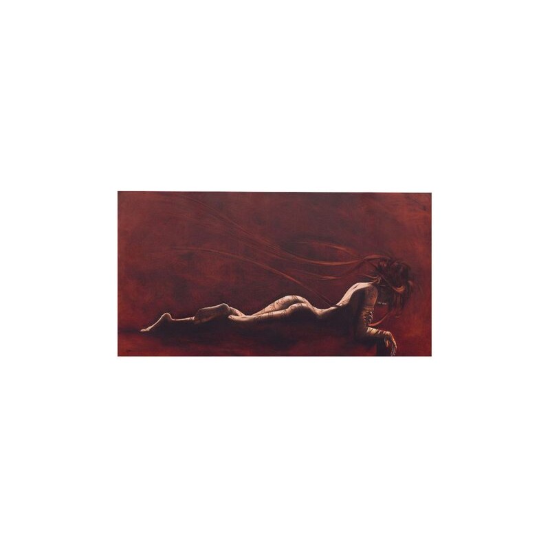 Wandbild Henna PREMIUM PICTURE rot