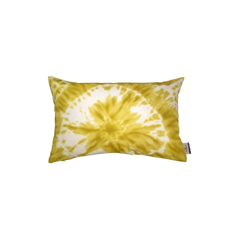 Kissen Batic Flower (1 Stück) Tom Tailor gelb 35x55 cm