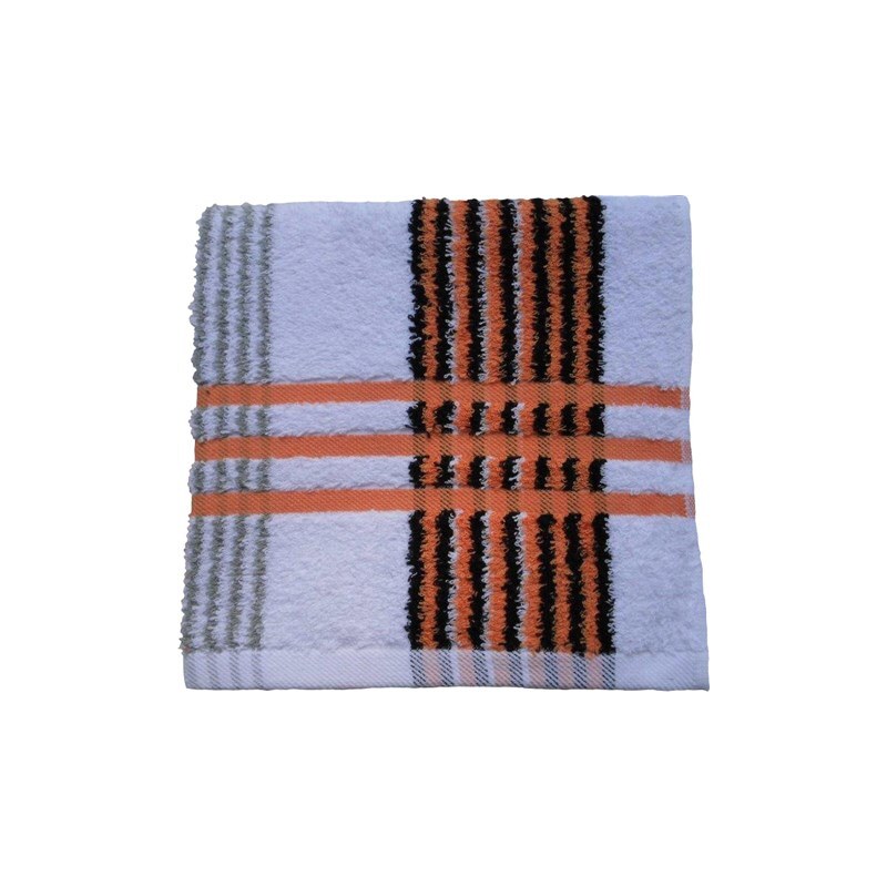 GÖZZE Handtücher Sylt mit feinen Streifen orange 2x 50x100 cm