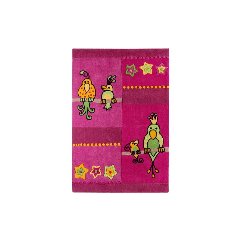 Kinder-Teppich Kakadu Andiamo rosa 3 (B/L: 100x160 cm)
