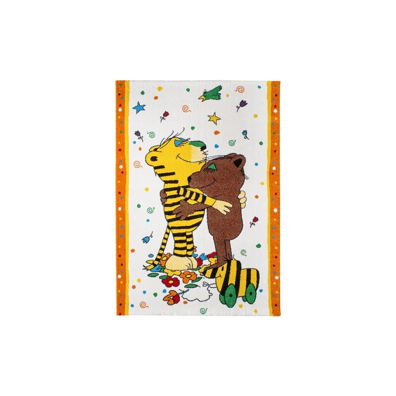 Janosch Kinder-Teppich Ich mag dich natur 2 (B/L: 80x150 cm),3 (B/L: 100x160 cm),4 (B/L: 133x190 cm)