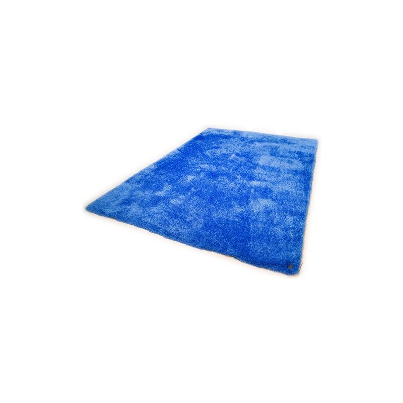 Hochflor-Läufer Soft Höhe 30 mm handgearbeitet Tom Tailor blau 11 (B/L: 85x155 cm)