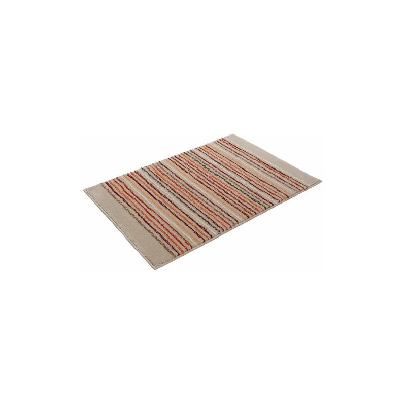 Badematte Cool Stripes Höhe ca. 10mm rutschhemmender Rücken Esprit natur 1 (55x65 cm),3 (60x100 cm),4 (70x120 cm)