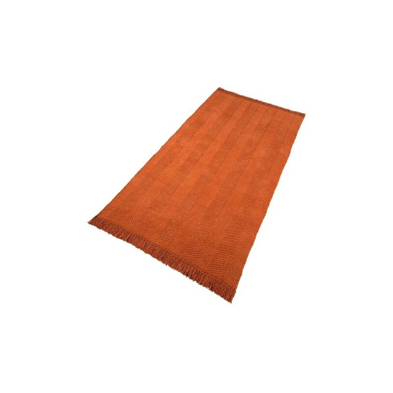 Teppich Collection handgewebt Aoko HOME AFFAIRE COLLECTION orange 2 (B/L: 70x140 cm),3 (B/L: 120x180 cm),4 (B/L: 160x240 cm),5 (B/L: 90x160 cm),6 (B/L: 190x290 cm)