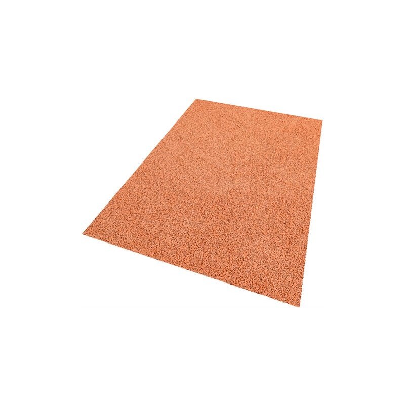 LIVING LINE Hochflor-Teppich Living Line Amarillo Höhe 35 mm orange 1 (B/L: 60x120 cm),2 (B/L: 80x150 cm),3 (B/L: 120x170 cm),4 (B/L: 160x220 cm),5 (B/L: 200x200 cm),6 (B/L: 200x300 cm),7 (B/L: 240x36