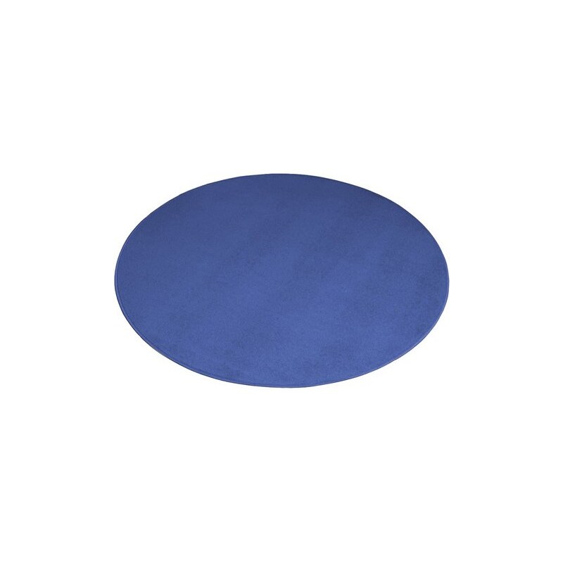 LIVING LINE Teppich Rund Living Line Trend Velours blau 10 (Ø 180 cm),41 (Ø 67 cm),42 (Ø 100 cm),43 (Ø 240 cm),44 (Ø 300 cm),45 (Ø 400 cm),9 (Ø 133 cm)