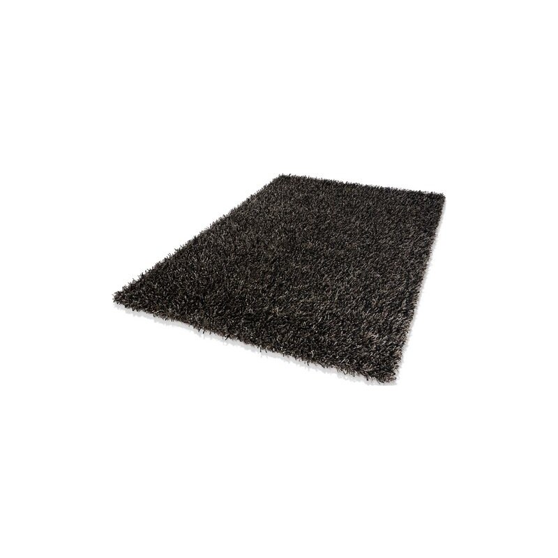 Dekowe Hochflor-Teppich Corado Höhe 40 mm handgewebt mit Melange-Effekt grau 2 (B/L: 80x160 cm),3 (B/L: 130x190 cm),4 (B/L: 160x230 cm),5 (B/L: 200x290 cm)