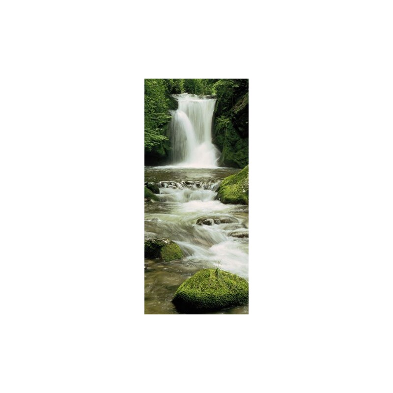 KOMAR Türposter Ellowa Falls grün
