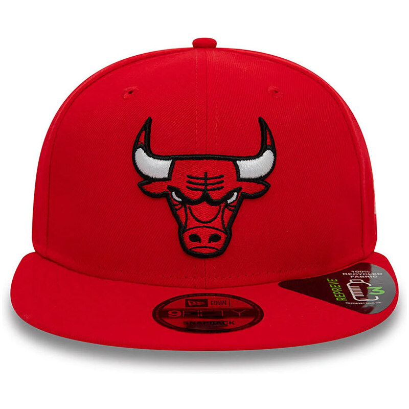 New Era Chicago Bulls NBA Repreve Red 9FIFTY Snapback Cap