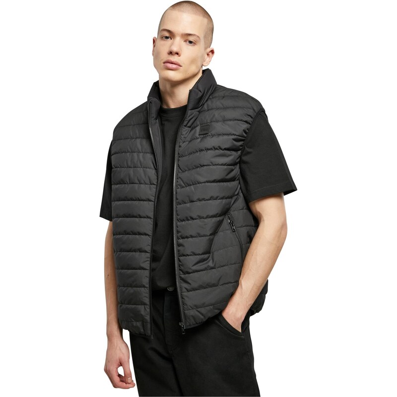 Urban Classics Herren Light Bubble Vest Jacke, Black, XXXL