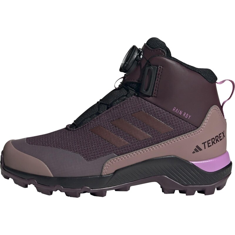 adidas Terrex Winter Mid BOA RAIN.RDY Hiking Shoes Sneaker, Shadow Maroon/Wonder red/Pulse Lilac, 38 EU