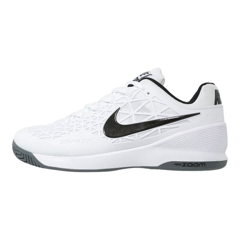 Nike Performance ZOOM CAGE 2 Tennisschuh Outdoor white/black/cool grey