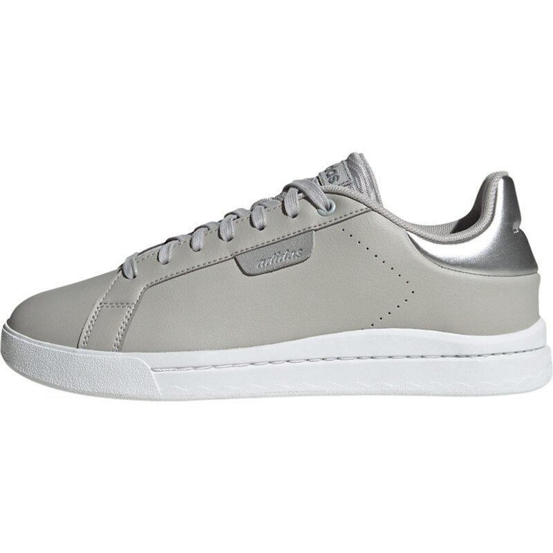 adidas Damen Court Silk Shoes Sneakers, Grey Two/Grey Two/Silver met, 38 2/3 EU