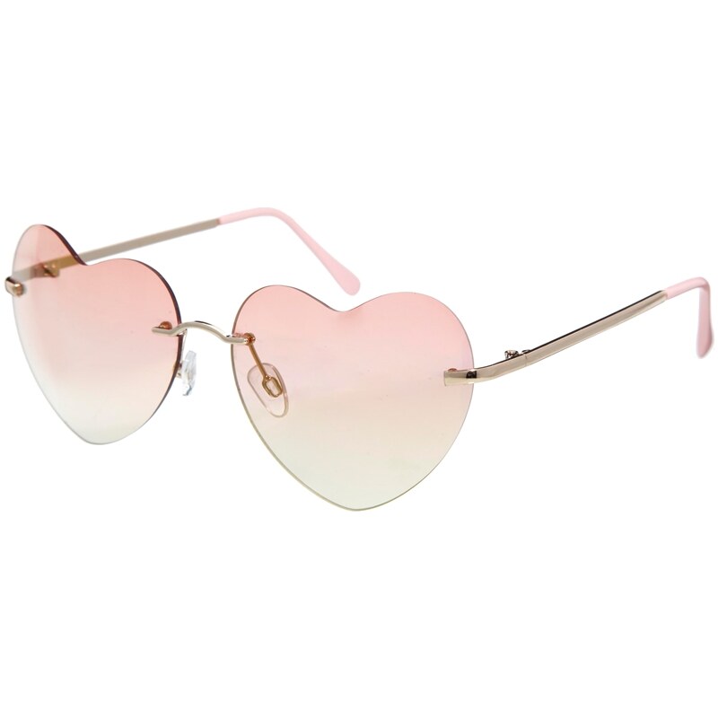 ASOS – Herzförmige Sonnenbrille