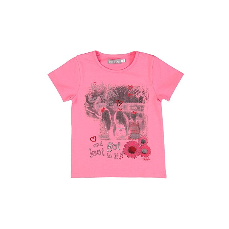 boboli Mädchen T-Shirt STRETCH KNIT, mit Print