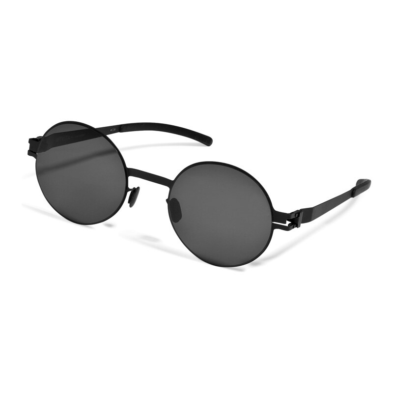 Mykita Stainless Steel Moon Sunglasses in Black