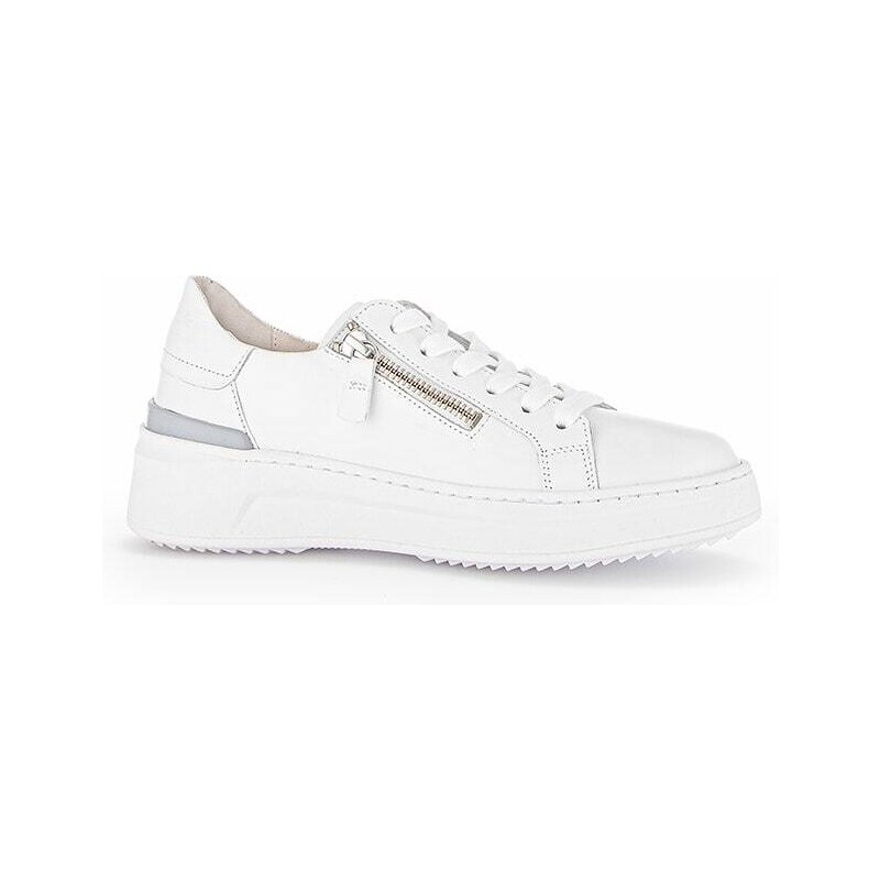 Gabor Leder-Sneakers in Weiß | Größe 36