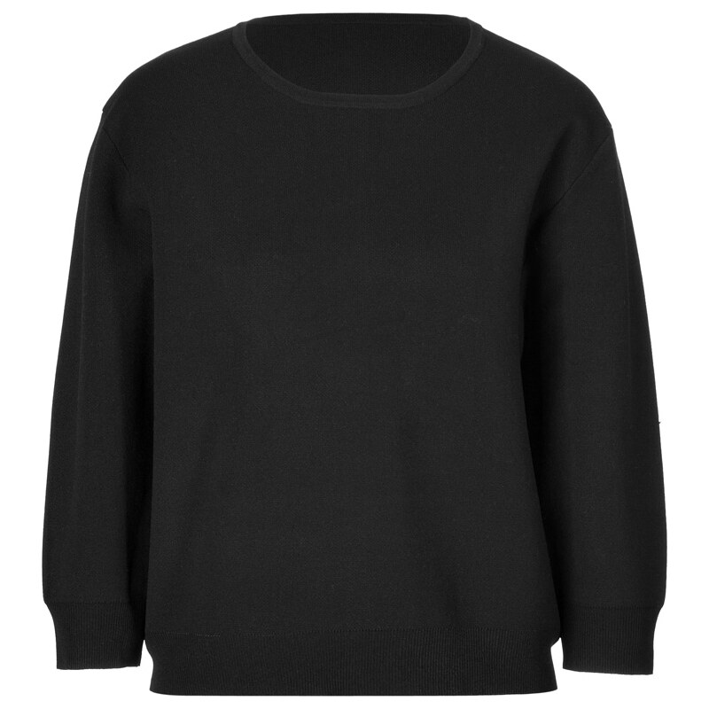 DKNY Cropped Sleeve Pullover