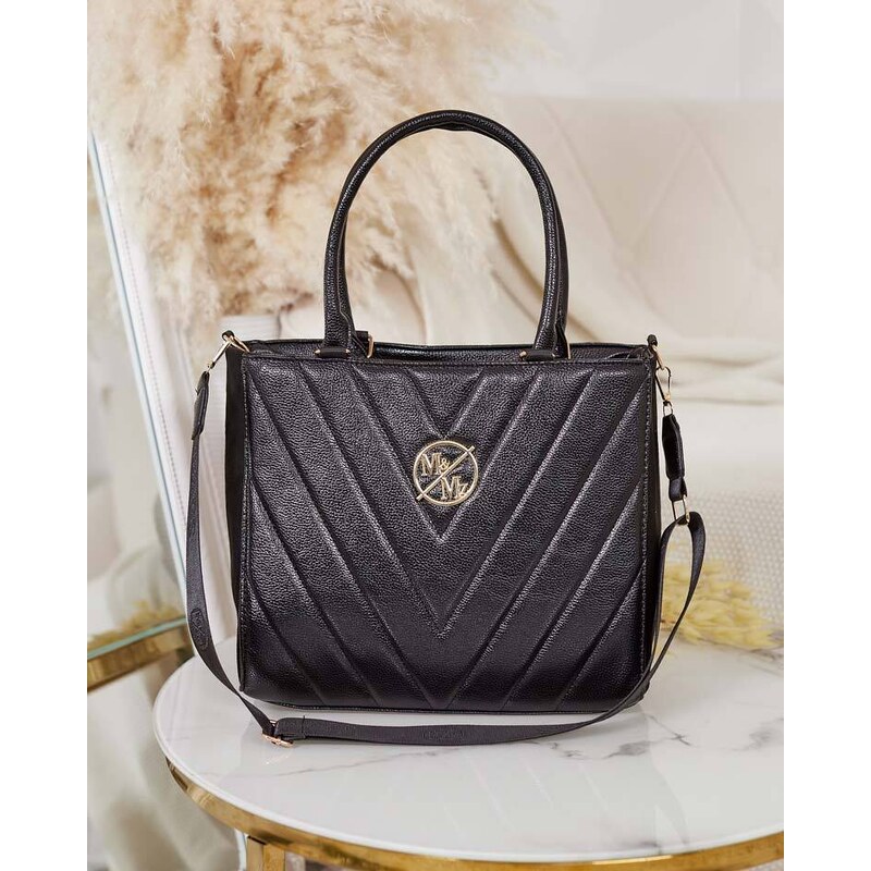 marka niezdefiniowana Royalfashion Women's Quilted Handbag - schwarz