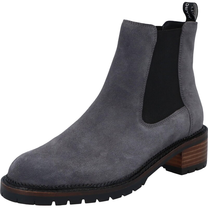 Marc Shoes Damen casual Boots Nubuk medium Fußbett: nicht herausnehmbar 38,0 Cow Suede grey