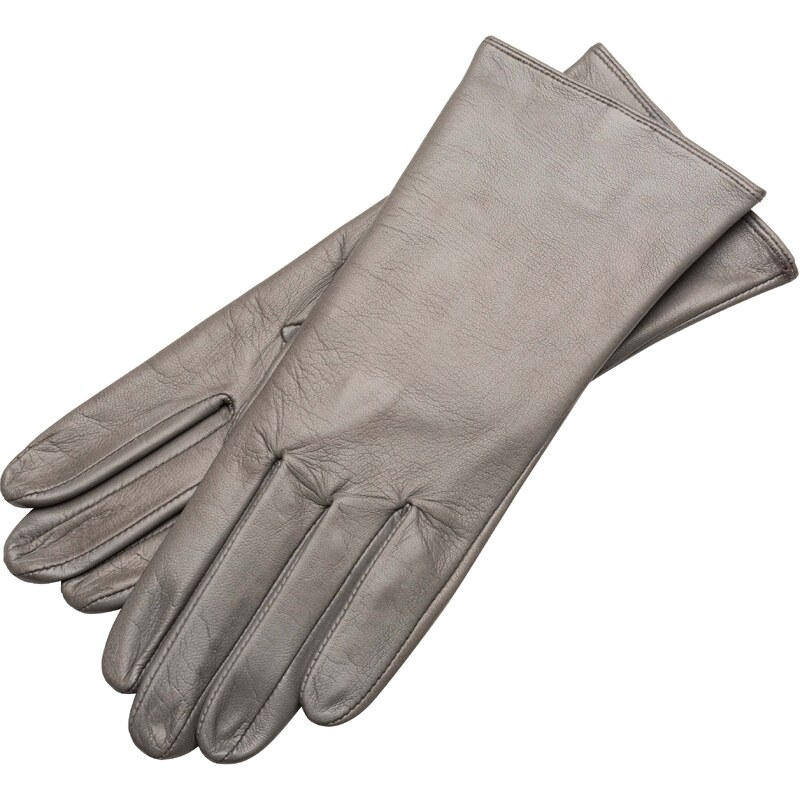 1861 Glove manufactory SHIELD & STYLE GREY leather gloves