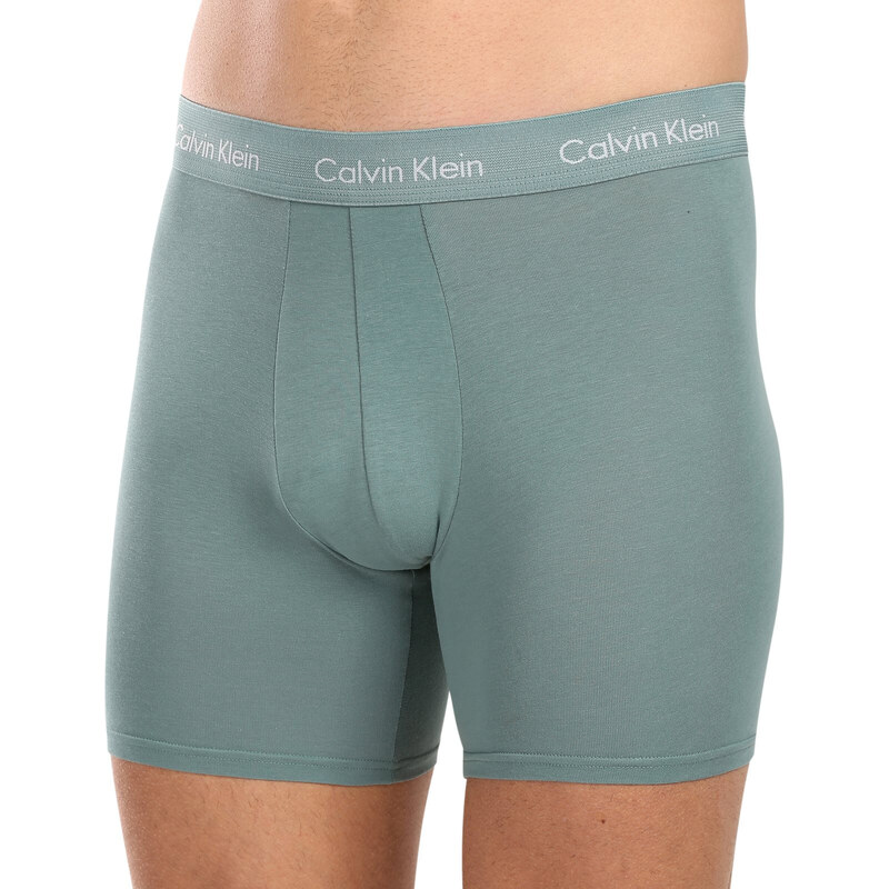 3PACK Herren Klassische Boxershorts Calvin Klein mehrfarbig (NB1770A-N23) XL
