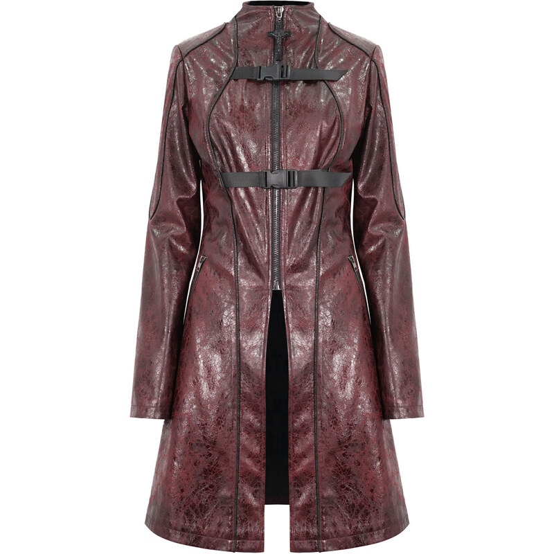 Damen Mantel DEVIL FASHION - Irregular - ROT - CT21302