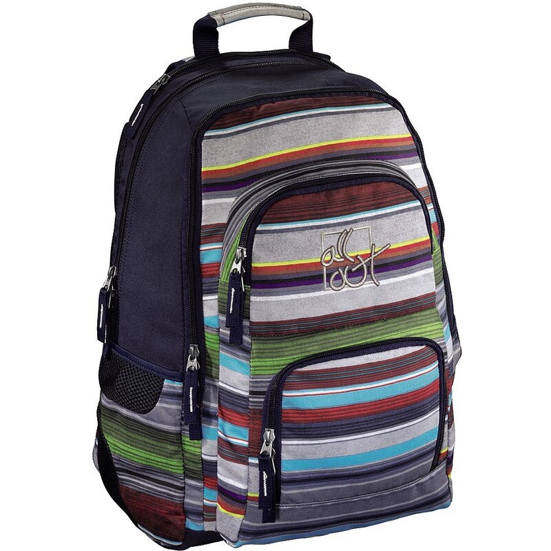 All Out Rucksack Louth, Waterfall Stripes »Außenmaße 31 x 45 x 13 cm«