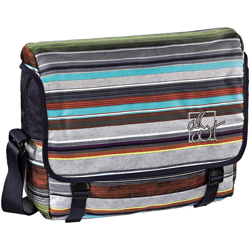 All Out Schultertasche Barnsley, Waterfall Stripes
