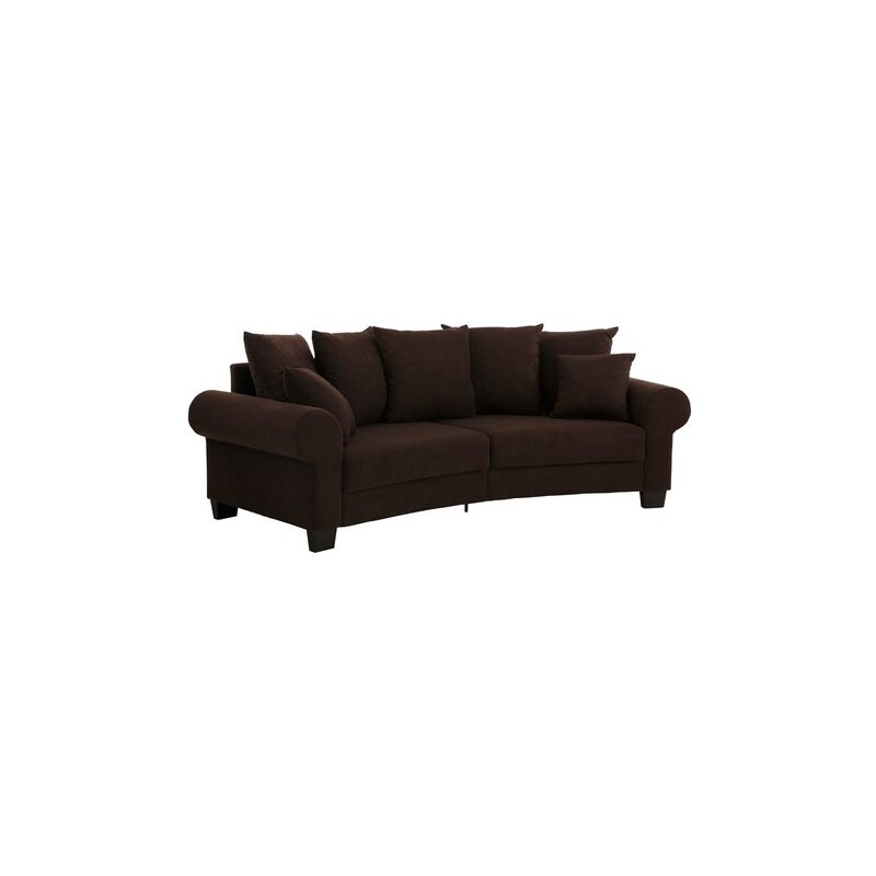 Big-Sofa Breite 260 cm HOME AFFAIRE mokka