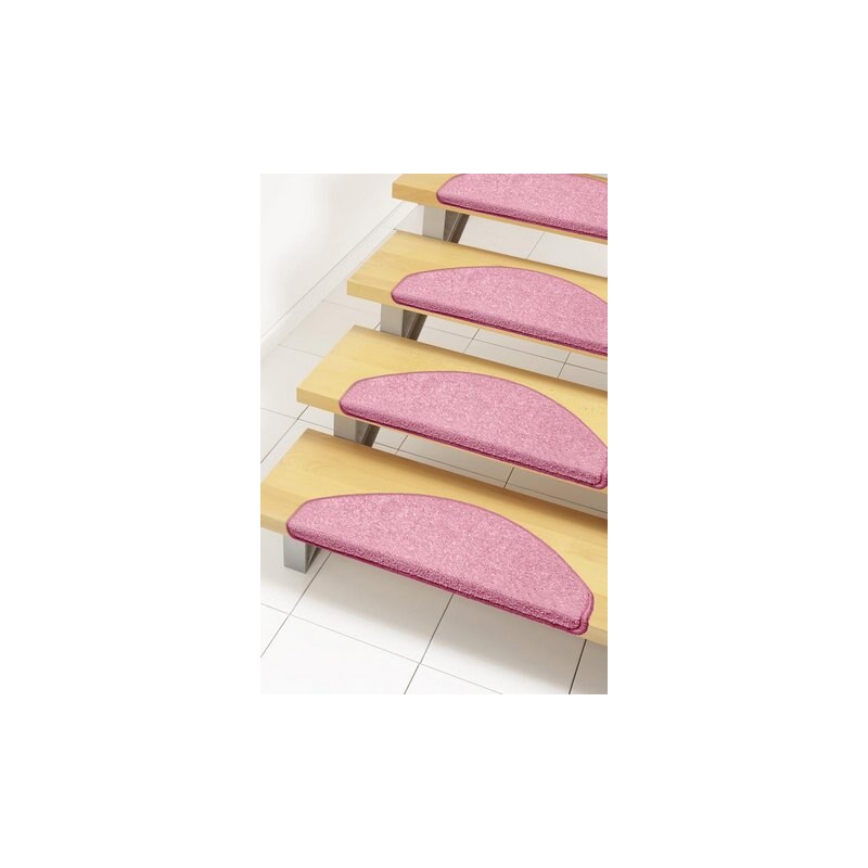 HANSE HOME Stufenmatte Shashi einfarbig Kurzflor getuftet rosa 21 (2er-Set),22 (15er-Set)