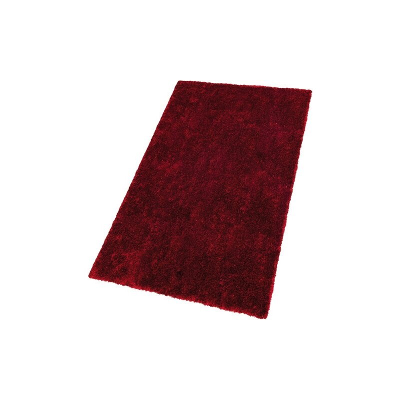Hochflor-Teppich Emotion Höhe 27 mm handgetuftet SCHÖNER WOHNEN KOLLEKTION rot 1 (B/L: 70x140 cm),2 (B/L: 90x160 cm),3 (B/L: 140x200 cm),4 (B/L: 170x240 cm),6 (B/L: 200x300 cm)
