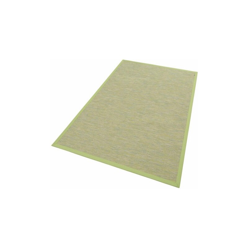 Dekowe Teppich Color Melange-Effekt gewebt Sisaloptik Wunschmaß grün