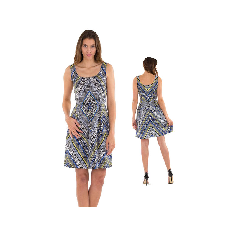Lesara Kleid mit Muster - 42