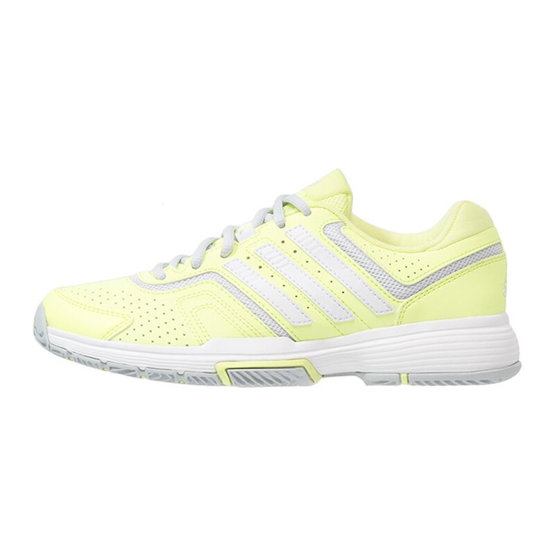 adidas Performance BARRICADE COURT Tennisschuh Multicourt frozen yellow/white/clear grey