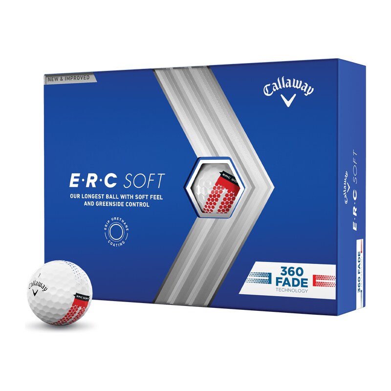 Callaway Limited Edition ERC Soft 360 Fade Golf Balls white