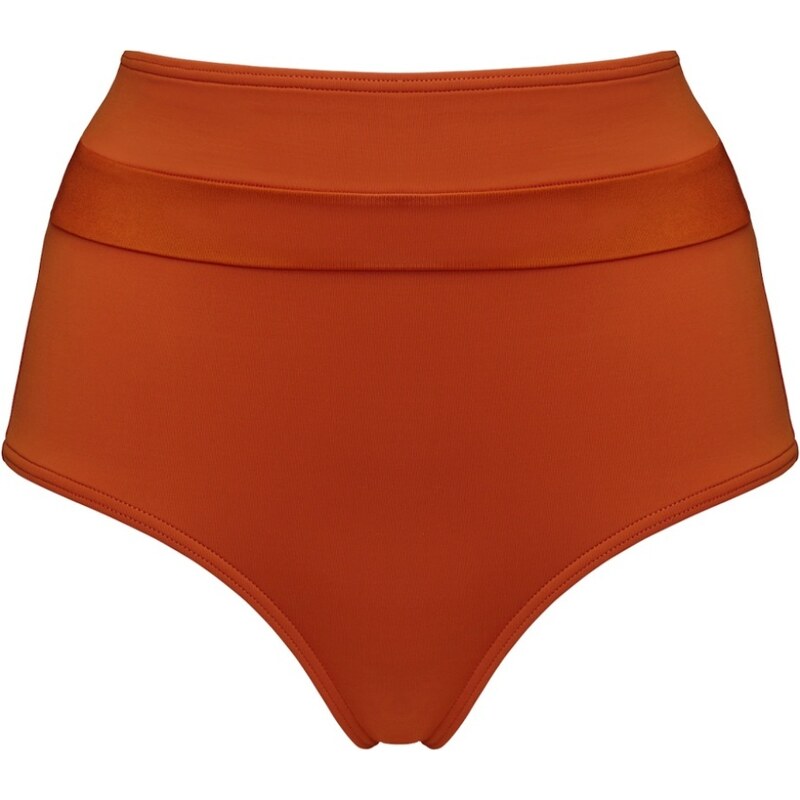 Marlies Dekkers Cache Coeur High Waist Bikinihose in Burnt Orange