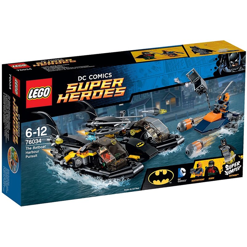 LEGO® Die Batboat-Verfolgungsjagd im Hafen (76034), »LEGO® DC Comics Super Heroes«
